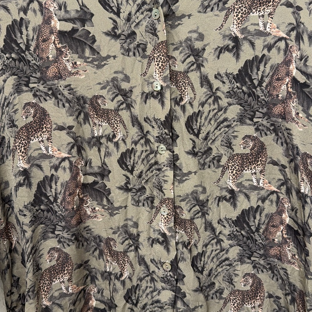L’agence jungle print Nina silk blouse - Picture 4 of 6